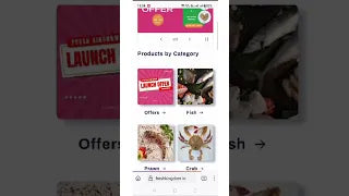 Load video: This video explains how to place a seafood order, apply offers, select delivery location and make payments in website