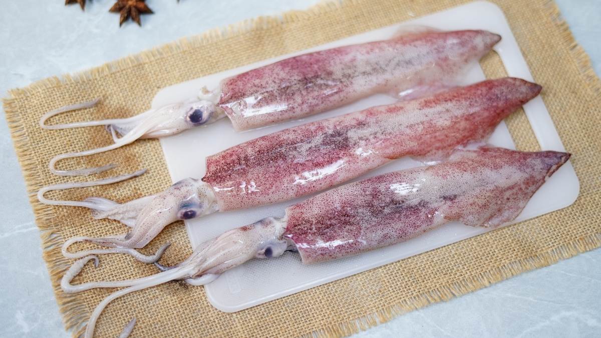 Squid - Big (10 pc - 15 pc /kg) / கணவாய்